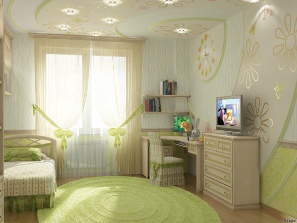 красивая детская спальня