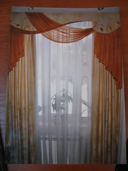 фото классических занавесок в спальню