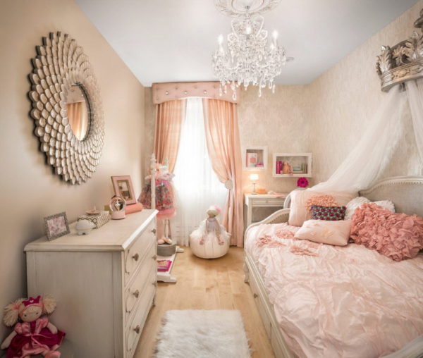 фото современного интерьера детской спальни
