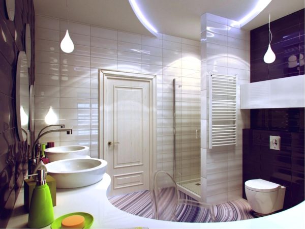 беспроигрышный дизайн ванной комнаты