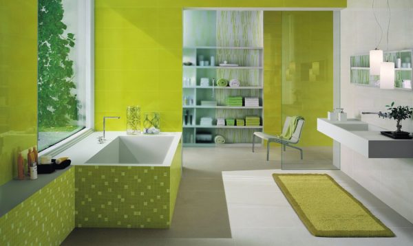 мягкий дизайн плитки для ванной