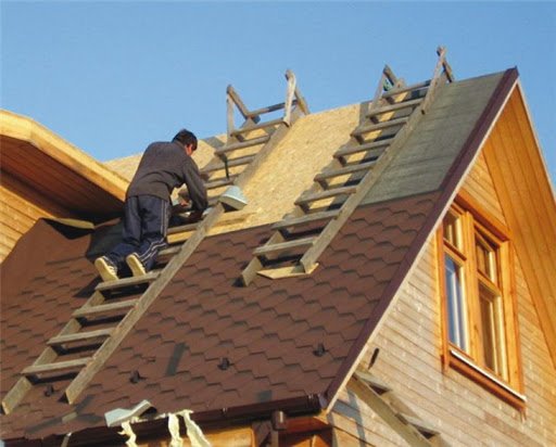 Как установить двускатную крышу