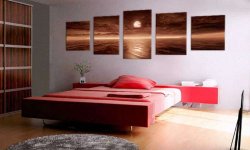 Картины для спальни — дизайнерские решения в самых разных стилистических направлениях