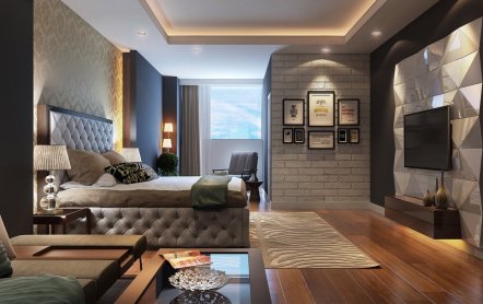 Красивые спальни — современные идеи дизайна