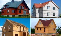 Обзор строительных материалов для постройки стен дома