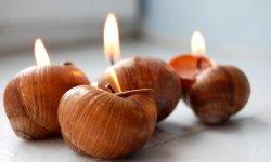Свеча в ракушке — мастер класс по самостоятельному изготовлению