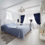 мебель в спальне в скандинавском стиле