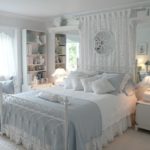 необычный дизайн спальни в стиле прованс