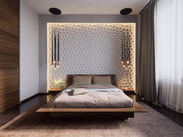 современный дизайн спальни 2017