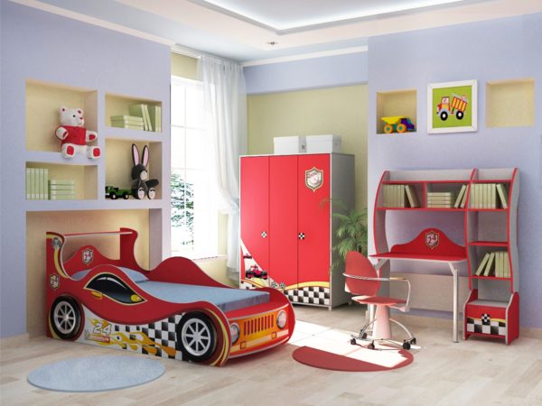 лаконичный дизайн детской спальни