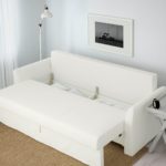белый диван-кровать