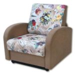 кресло кровать в цветочек