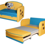 детский раскладной диван с далматинцем