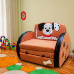 детское кресло-кровать с собакой