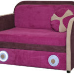 розовое кресло кровать