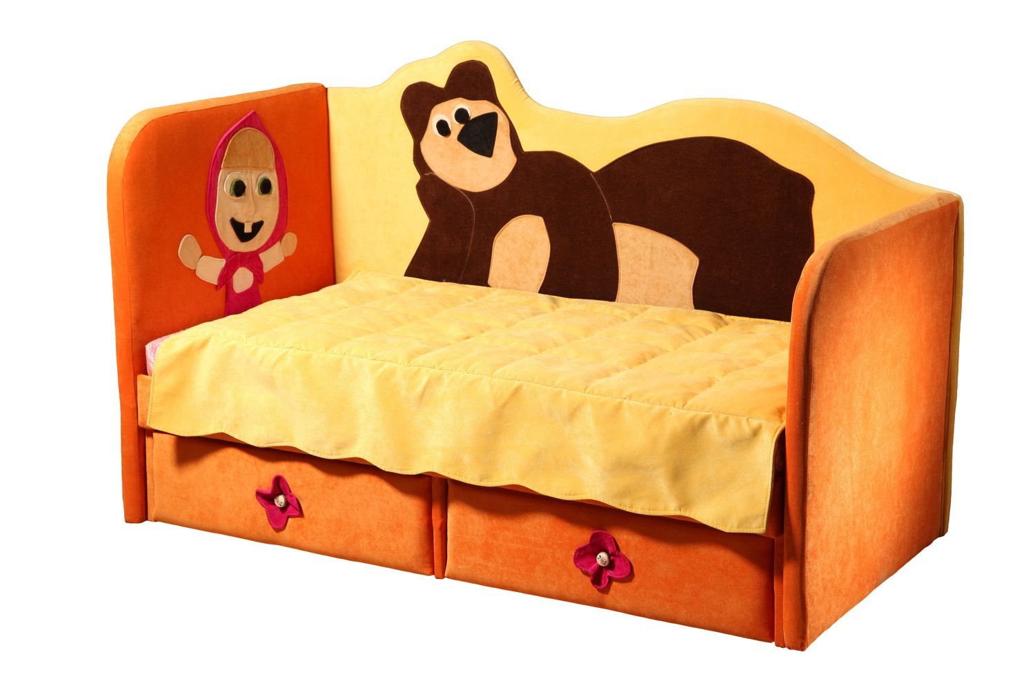 Детский диван с матрасом