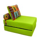 зеленое кресло-кровать
