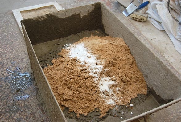 Песок для изготовления бетонной смеси